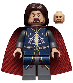 Aragorn, Dark Red and Black Cape