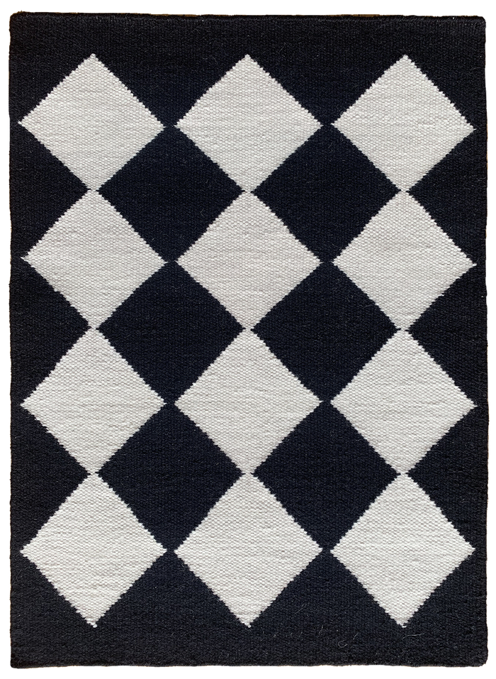 Argyle 390 Ivory/Black