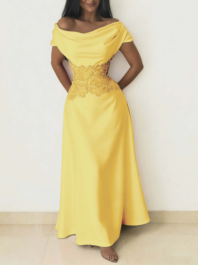 Charming Burgundy Off-the-Shoulder Prom Dress Sleeveless with Beading