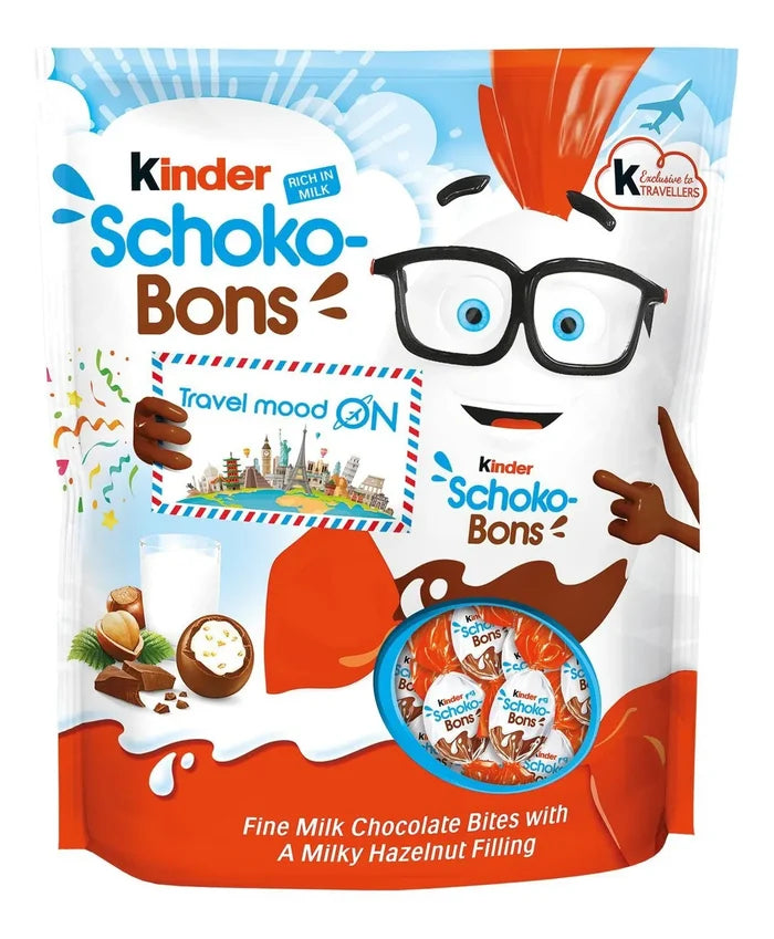 Chocolates Kinder Schokobons Bolsa - 320g