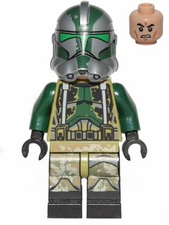 Clone Commander Gree (Gray Lines on Legs)