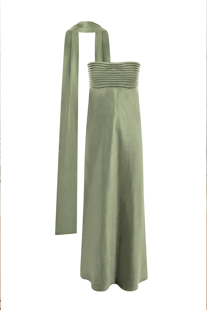 Elsa Maxi Dress - Sage - SHOPJAUS - JAUS
