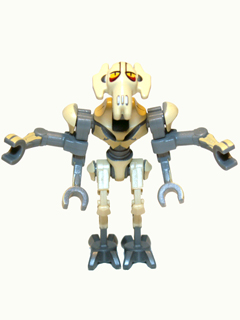 General Grievous - Bent Legs, Tan Armor