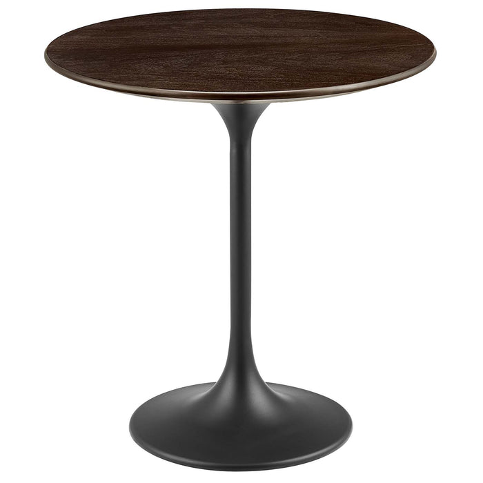 BLACK WALNUT / 19.5 x 19.5 x 20 in