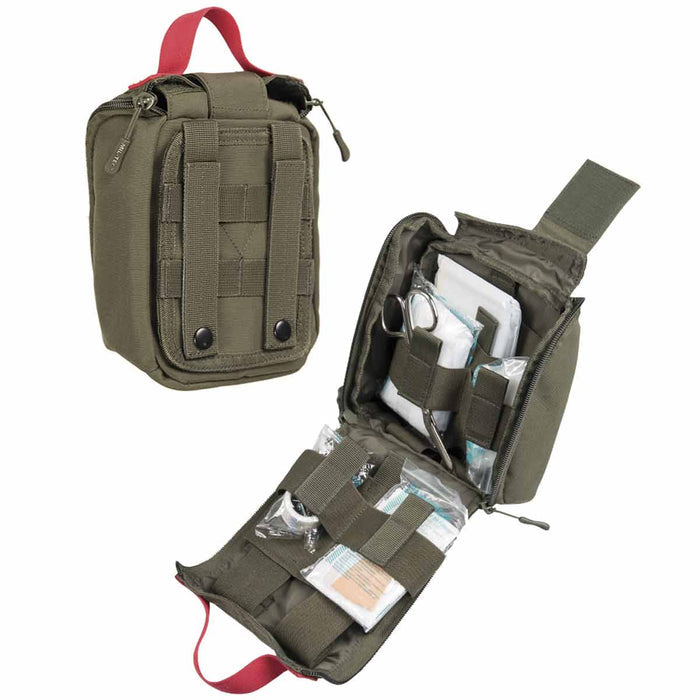 first aid kit 25 piece open