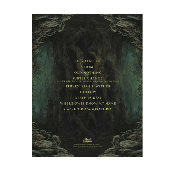 Rivers of Nihil "Where Owls Know My Name Tab Book" Paperback Book