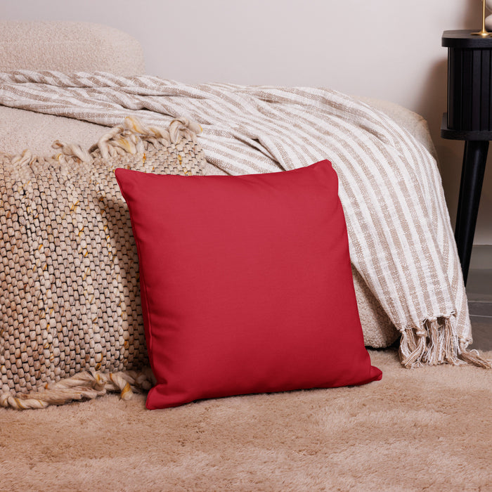 Sketched Hearts 18" Throw Pillow