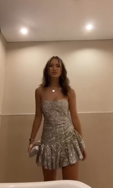 Sparkly Strapless Bodycon Homecoming Dresses Sequined Short Prom Dresses Silver Birthday Dresses