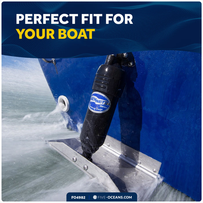1-1/8" Angled Thru-Hull Fitting - White ABS Plastic for Boat, Pontoon, and Yachts - FO4982 - Five Oceans