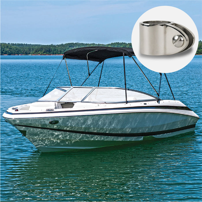 Bimini Top Hardware 1" Jaw Slide, AISI316 Stainless Steel - 2-Pack - FO2959-M2 - Five Oceans