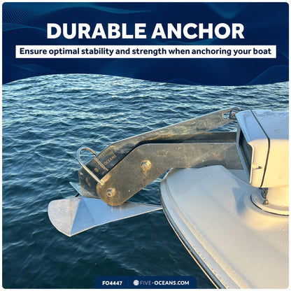 13 Lb / 6 Kg. Delta Style Anchor, AISI316 Stainless Steel