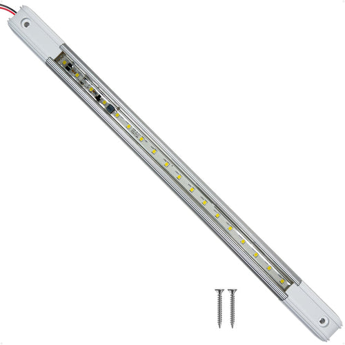15" LED Strip Light, 9W Natural White, Aluminum Housing, 12V-30V - FO5000 - Five Oceans