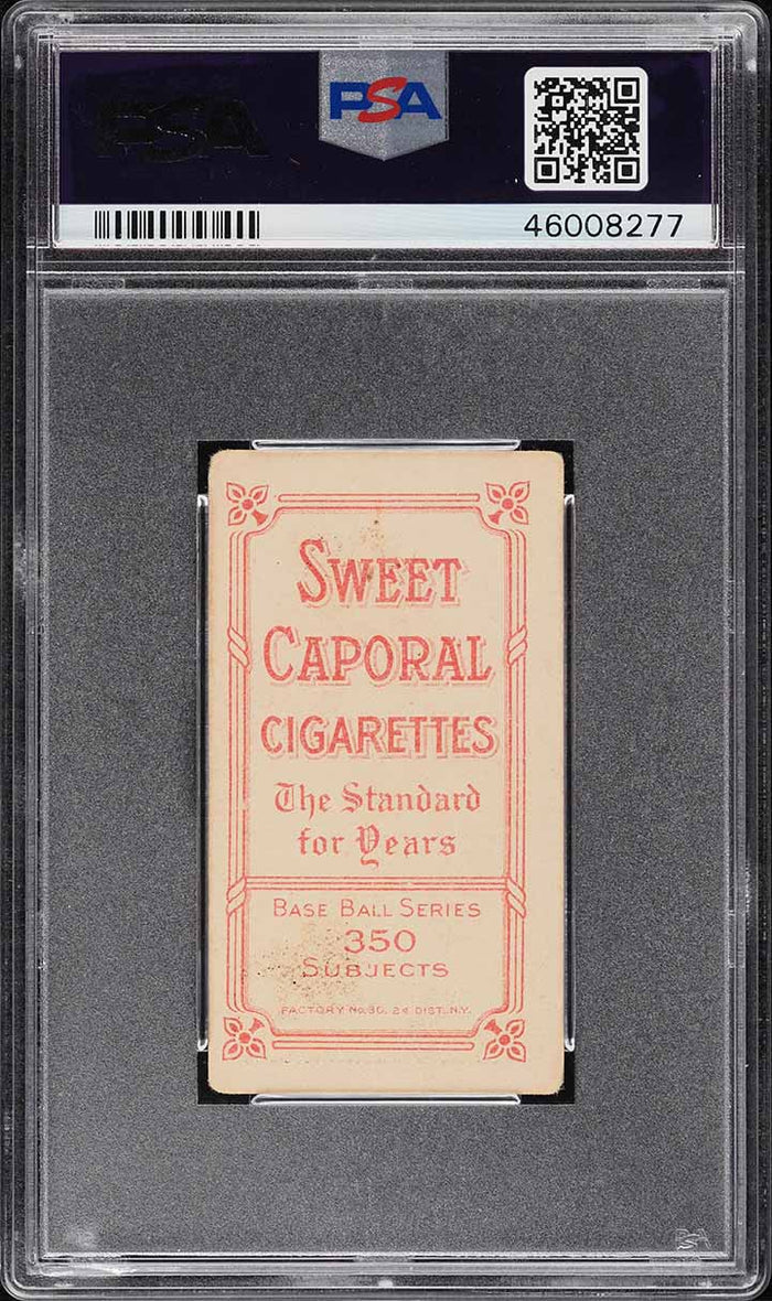 1909-11 T206 Mickey Doolan Philadelphia, FIELDING, SWEET CAPORAL 350/30 PSA 3 VG (MGD2)