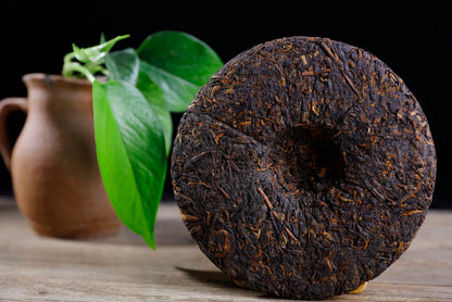 2018 Cha Nong Hao "Bu Lang Gu Shu" Ripe Pu-erh Tea Cake | Yunnan Sourcing Tea Shop