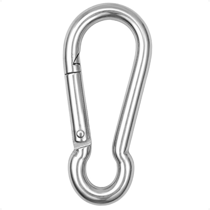 3-1/8" Snap Hook Carabiner, AISI316 Stainless Steel