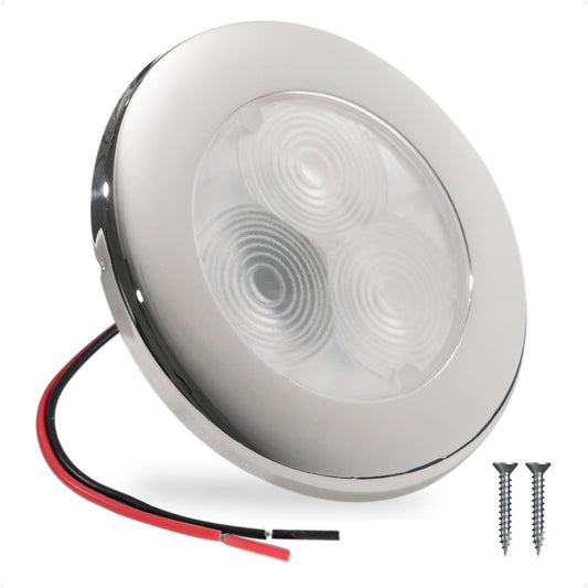 3" LED Recessed Courtesy / Cockpit Ceiling Light, Blue - FO4135 - Five Oceans
