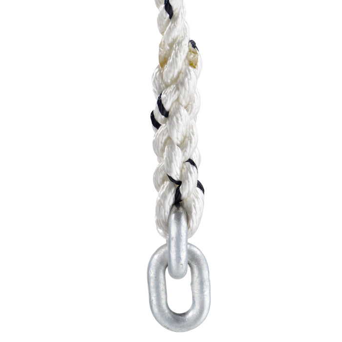 3-Strand Rope to Galnanized Steel Anchor Locker Links Chain Splice - FO4692 - Five Oceans
