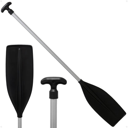 4' Paddle, T-Handle, Black, Aluminum - FO4722 - Five Oceans