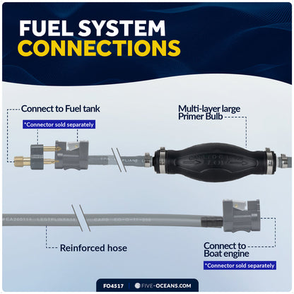 EPA 5/16" Universal Fuel Line Assembly – FO4517 - Five Oceans