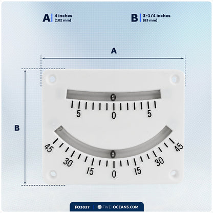 6 & 45 Degree Double Reading Clinometer - FO3037 - Five Oceans