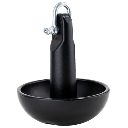 8 Lb. Mushroom Anchor, Black, Vinyl Coated - FO4631 - Five Oceans