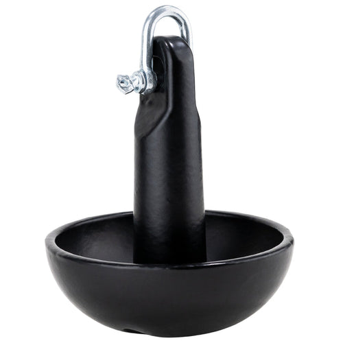 8 Lb. Mushroom Anchor, Black, Vinyl Coated - FO4631 - Five Oceans