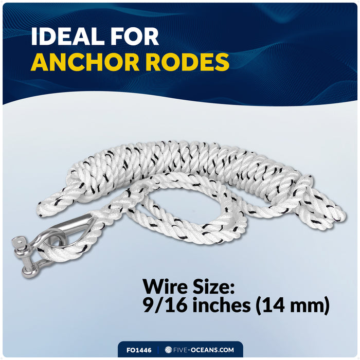 9/16" Wire Rope Thimble, AISI316 Stainless Steel – FO1446 - Five Oceans