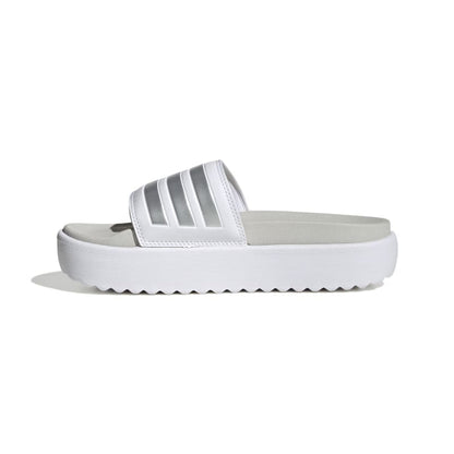 כפכפי  ADILETTE PLATFORM נשים - לבן