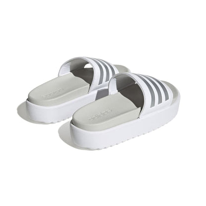 כפכפי  ADILETTE PLATFORM נשים - לבן