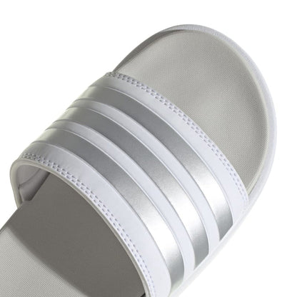 כפכפי  ADILETTE PLATFORM נשים - לבן