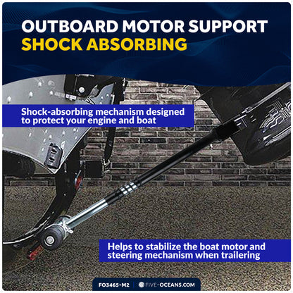 Adjustable Transom Saver for Outboards Up to 200 HP, 2-Pack - FO3465-M2 - Five Oceans