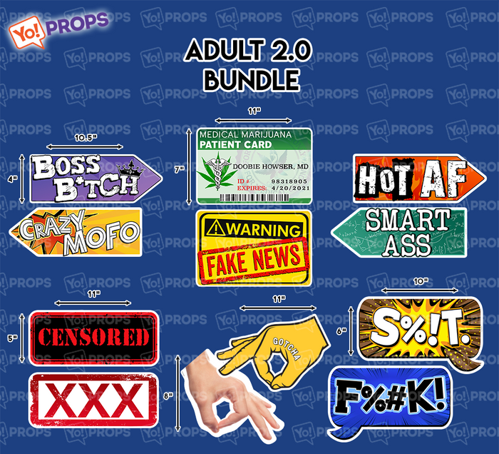 Adult 2.0 Bundle of 6