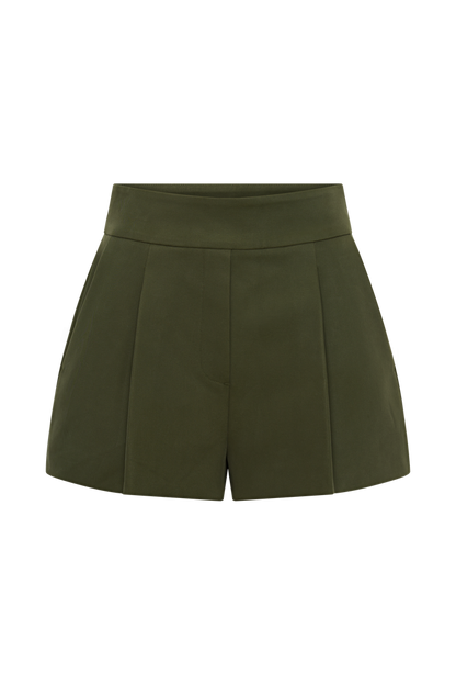 Alden High Waisted Short - Olive