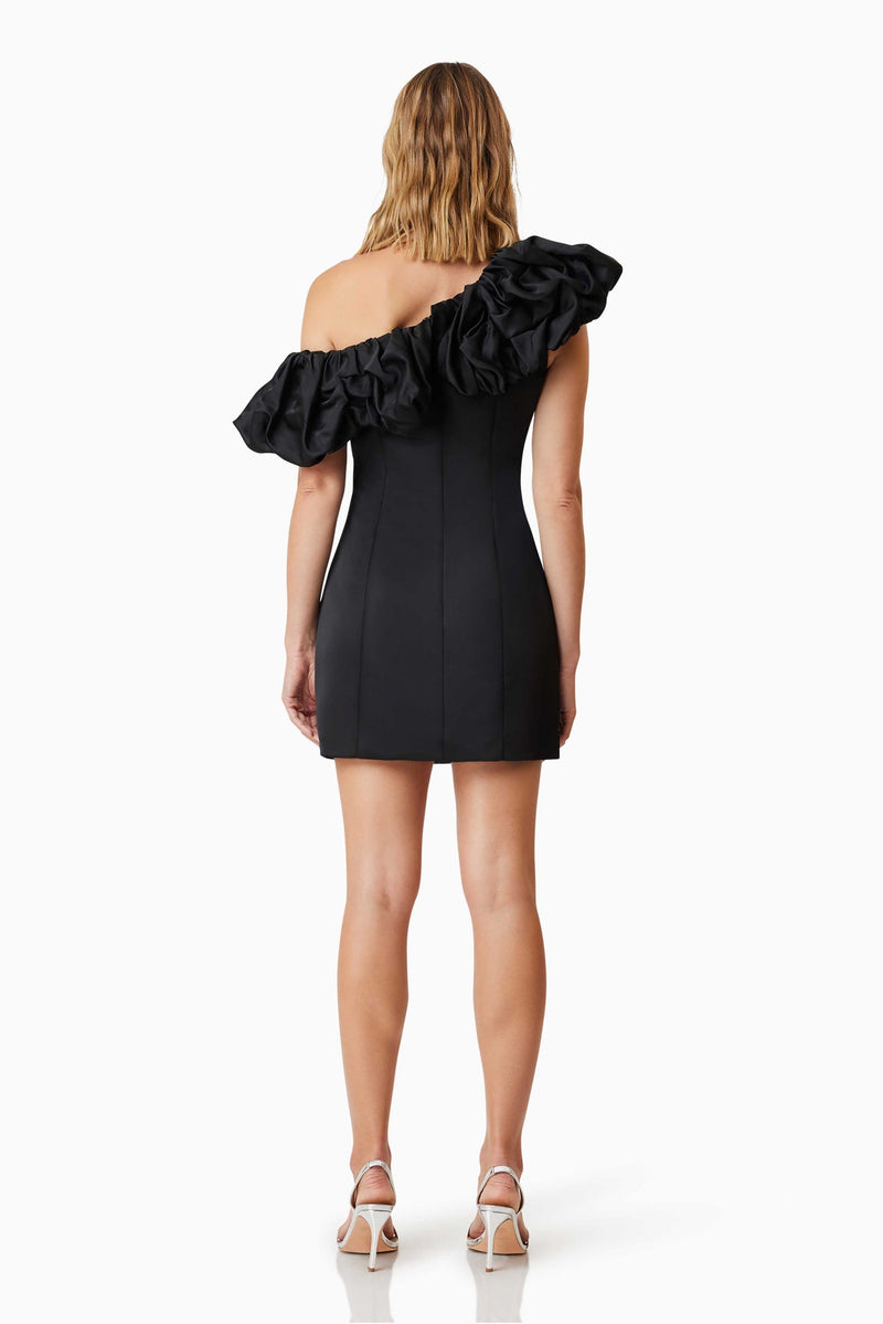 Amelie Mini Party Dress - Black - SHOPJAUS - JAUS