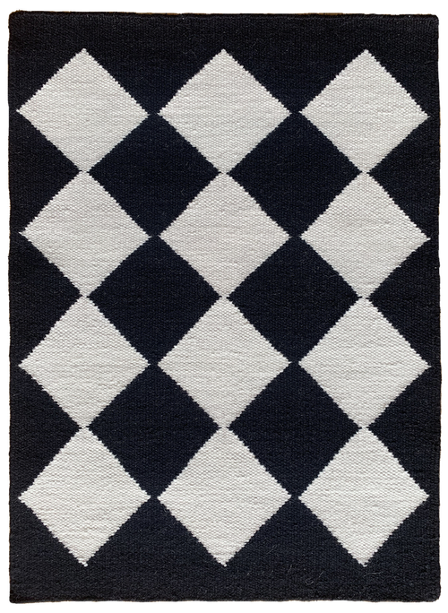 Argyle 390 Ivory/Black