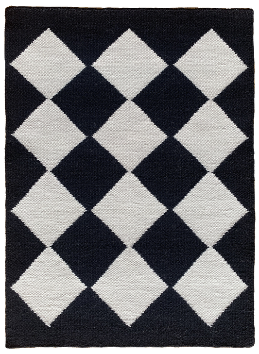 Argyle 390 Ivory/Black
