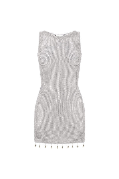 Ariya Mini Dress - Silver