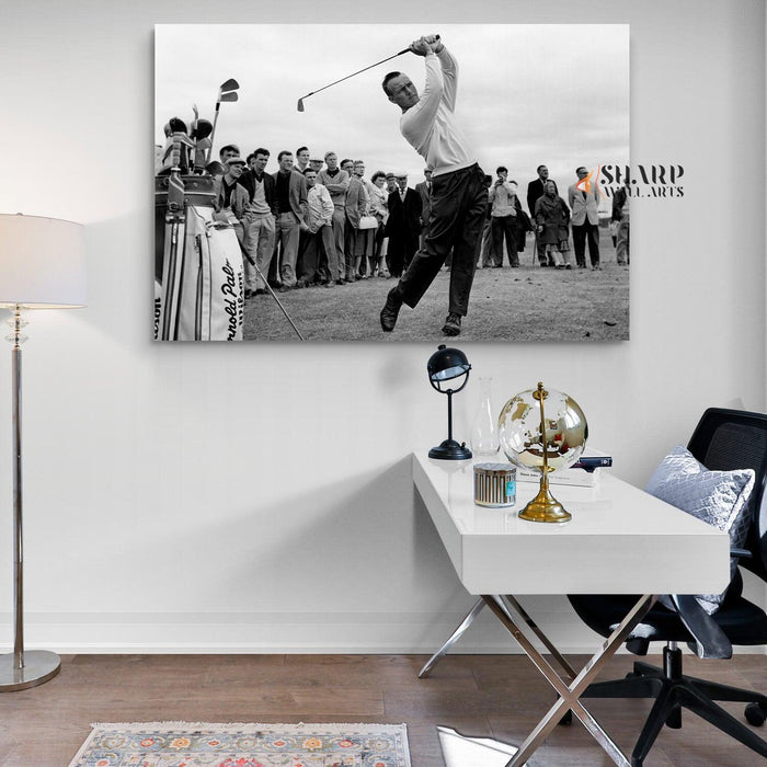 Arnold Palmer Golf Canvas Wall Art - SharpWallArts