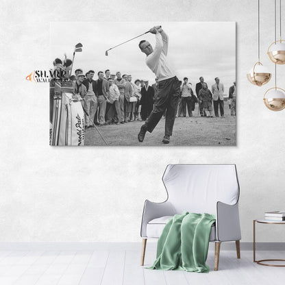 Arnold Palmer Golf Canvas Wall Art - SharpWallArts