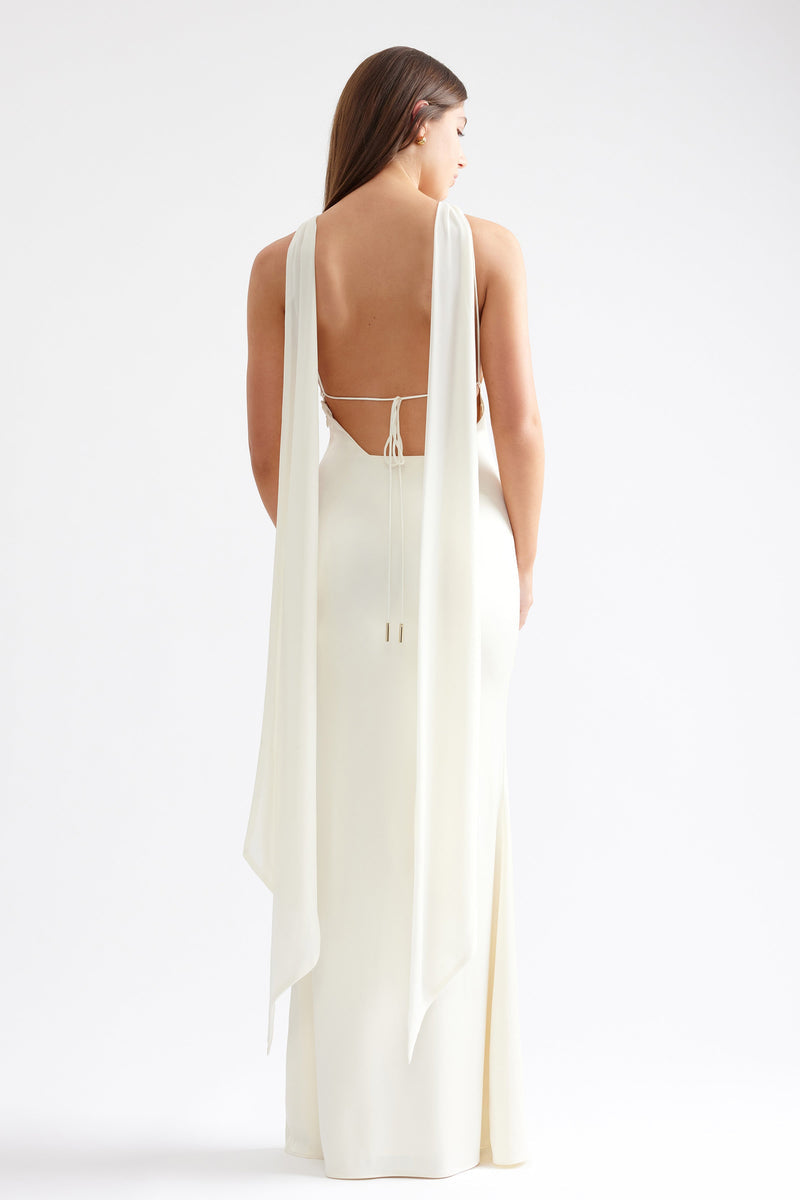 Audrey Dress - White (PREORDER) - SHOPJAUS - JAUS