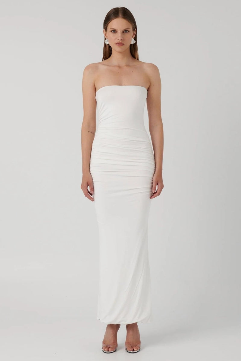 Avevia Maxi Dress - Vanilla - SHOPJAUS - JAUS