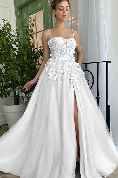 Baby Bluetti Strap Sweetheart Prom Dress with Applique