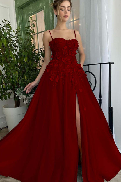 Baby Bluetti Strap Sweetheart Prom Dress with Applique