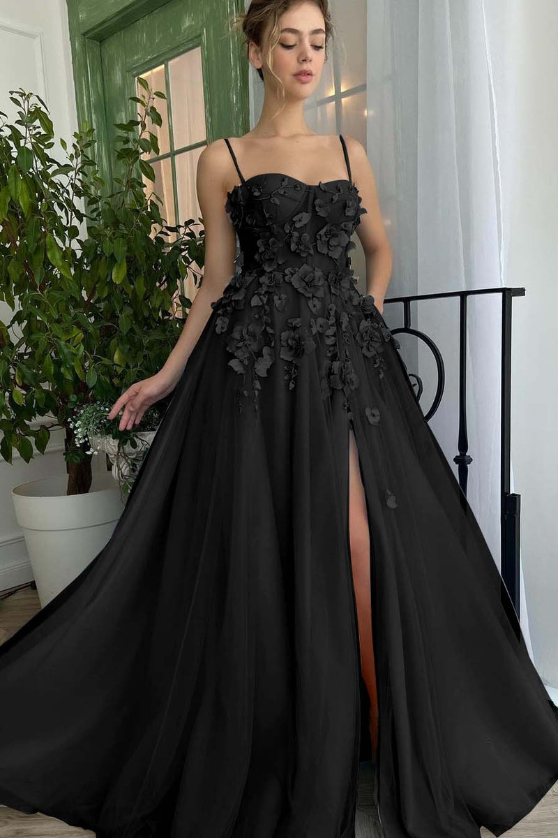Baby Bluetti Strap Sweetheart Prom Dress with Applique