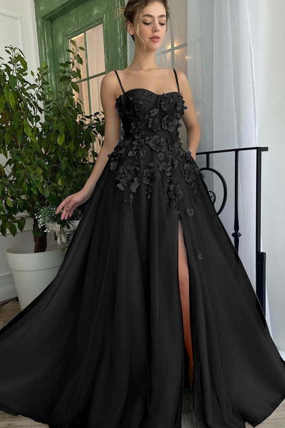 Baby Bluetti Strap Sweetheart Prom Dress with Applique