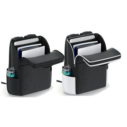 Backpack,Travel Bag with Full Protection & Large Capacity Storag For All PS5 Models Fat, Slim & Pto