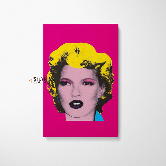 Banksy - Kate Moss Wall Art Canvas - SharpWallArts