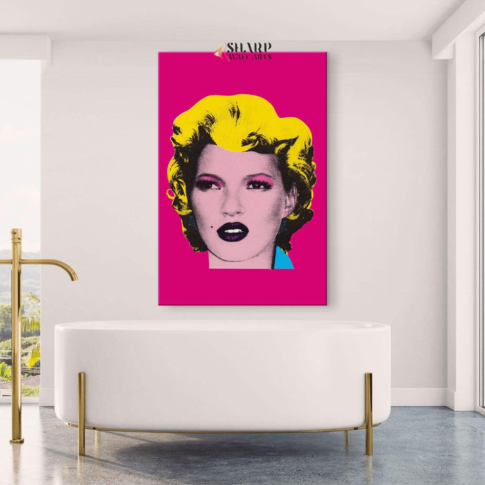 Banksy - Kate Moss Wall Art Canvas - SharpWallArts