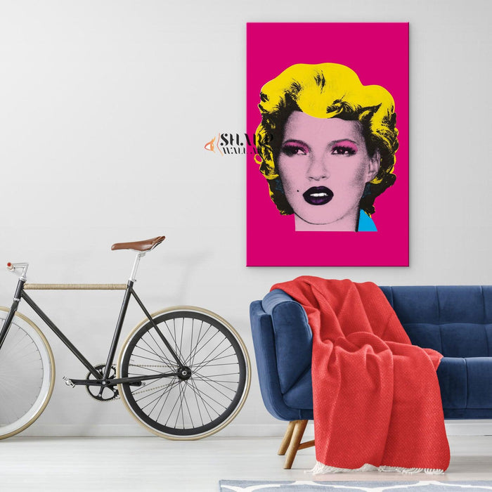 Banksy - Kate Moss Wall Art Canvas - SharpWallArts