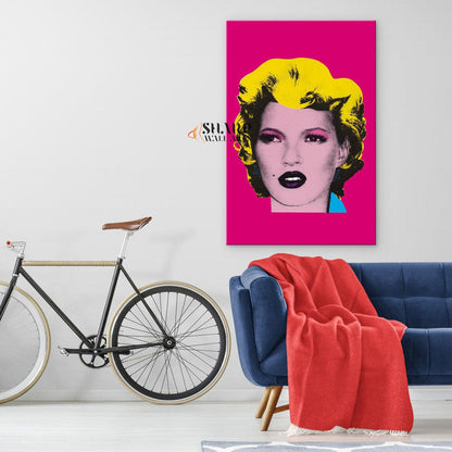 Banksy - Kate Moss Wall Art Canvas - SharpWallArts